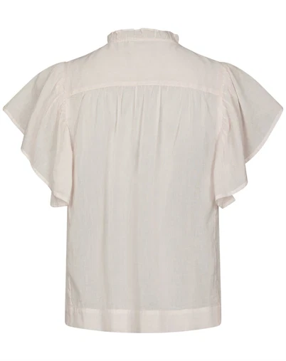 Neo Noir - Vinsa S Voile Top - Light Pink